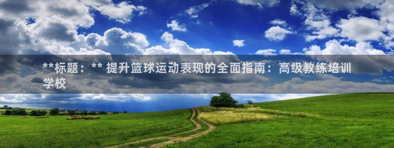 焦点娱乐跨服：**标题：** 提升篮球运动表现的全面