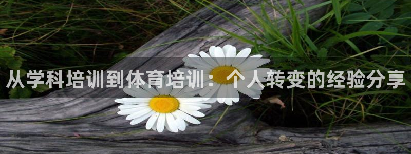 焦点娱乐平台客服：从学科培训到体育培训：个人转变的经