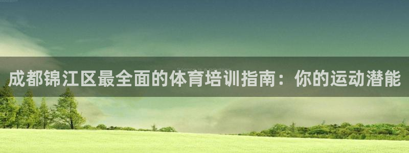 焦点娱乐游戏怎么玩：成都锦江区最全面的体育培训指南：
